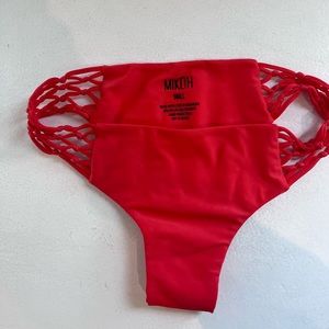 MIKOH bright orange cross cross bottoms